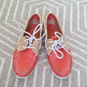 Rockport Red and Tan Sneakers